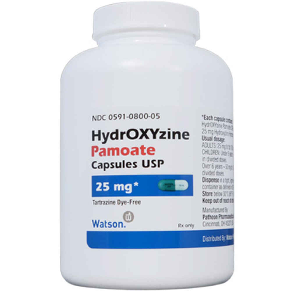 HYDROXYZINE PAMOATE25 MG CAPS
